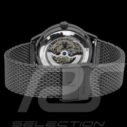 Automatic Watch Pierre Lannier Paddock Made in France Metal bracelet Black / Acid Green 338A469