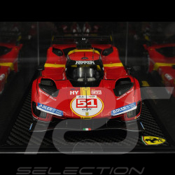 Ferrari 499P n° 51 Vainqueur 24h Le Mans 2023 1/18 BBR Models P18235RETRO