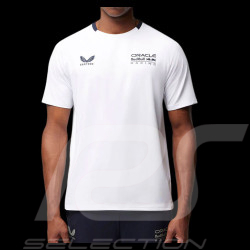 T-shirt Red Bull Racing F1 Team Verstappen Pérez Blanc TM3126 - Mixte