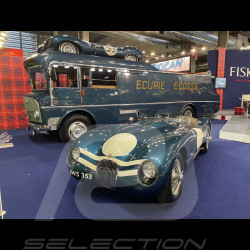 Camion Transporteur Commer TS3 1959 Ecurie Ecosse Bleu Métallique / Argent 1/18 CMR CMR206