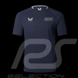 Red Bull T-Shirt F1 Team Verstappen Pérez Night Sky Dunkelblau TM3126 - Unisex