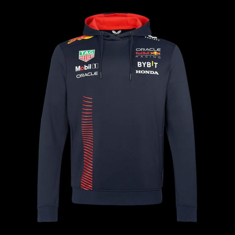 Red Bull Sweatshirt F1 Team Verstappen Pérez Night Blue TF2648 - Men