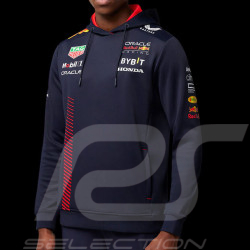 Sweatshirt Red Bull Racing F1 Team Verstappen Pérez Night Sky Bleu Foncé TM2648 - Homme