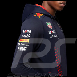 Red Bull Sweatshirt F1 Team Verstappen Pérez Night Sky Dark Blue TF2648 - Men
