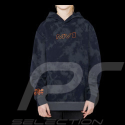 Sweatshirt Red Bull Racing à capuche F1 Max Verstappen MV1 Gris / Orange TU3151 - Enfant