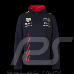 Sweatshirt Red Bull Racing F1 Team Verstappen Pérez Night Sky Bleu Foncé TJ2648 - Enfant