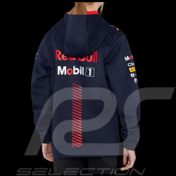 Red Bull Sweatshirt F1 Team Verstappen Pérez Night Sky Dunkelblau TJ2648 - Kinder