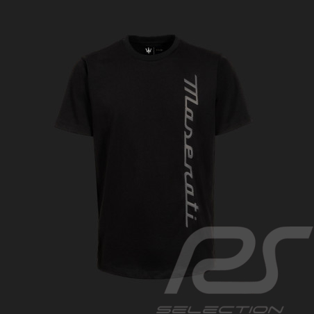 Maserati T-Shirt Rubber Black MA241M001 - men