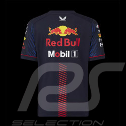 T-shirt Red Bull Racing F1 Verstappen Perez Bleu Nuit TJ2644 - Enfant