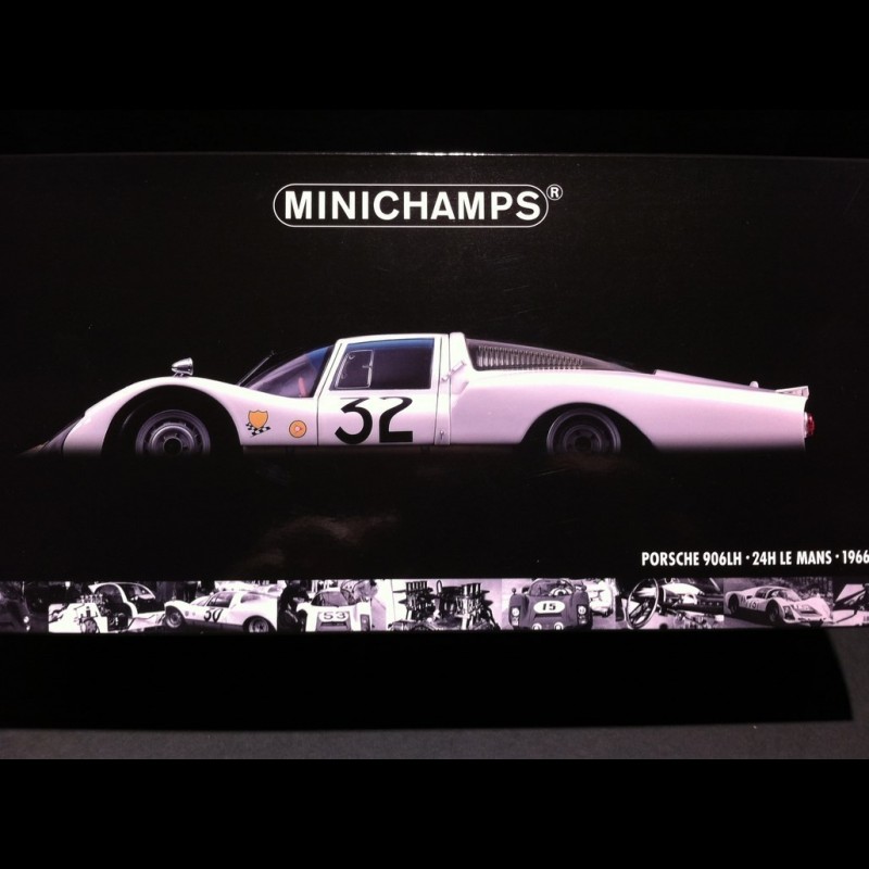 Porsche 906 LH Le Mans 1966 Minichamps 1/18