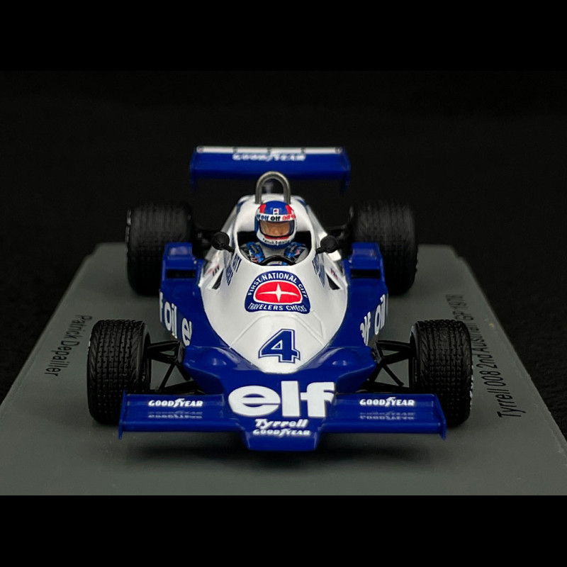 Tyrrell 008 1978 Patrick Depailler - Panini F1 1/43 - Formule 1 Miniature Neuve – Cadeau Parfait