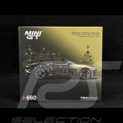 Bentley Mulliner Bacalar Limited Edition 2023 Noir / Or 1/64 Mini GT MGT00660