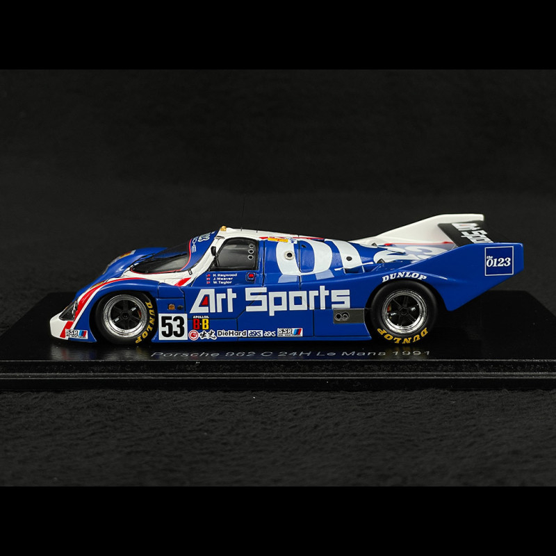 Porsche 962 C n° 20 19. 24h Le Mans 1990 1/43 Spark S9881