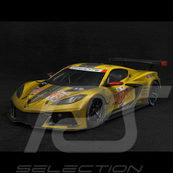 Chevrolet Corvette C8.R n° 33 Finish Line Edition Vainqueur 24h Le Mans 2023 1/18 Top Speed TS0523