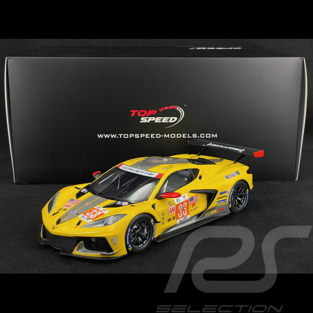 Chevrolet Corvette C8.R n° 33 Vainqueur 24h Le Mans 2023 1/18 Top Speed TS0522