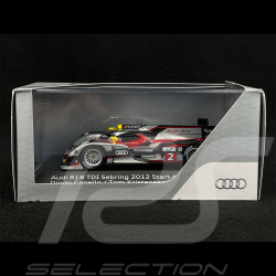 Audi R18 TDI N° 2  Sieger 12h Sebring 2012 1/43 Spark 5021200223