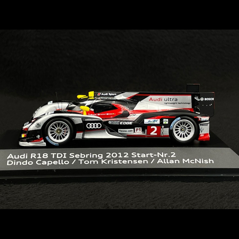 Audi R18 TDI N° 2 Winner 12h Sebring 2012 1/43 Spark 5021200223