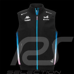 Veste Alpine F1 Team Ocon Gasly Sans Manches Kappa Noir 331N2IW-A00 - homme