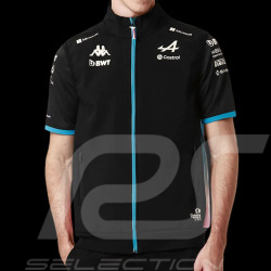 Alpine Jacke F1 Team Ocon Gasly Kappa ärmellose Jacke Schwarz 331N2IW-A00 - herren