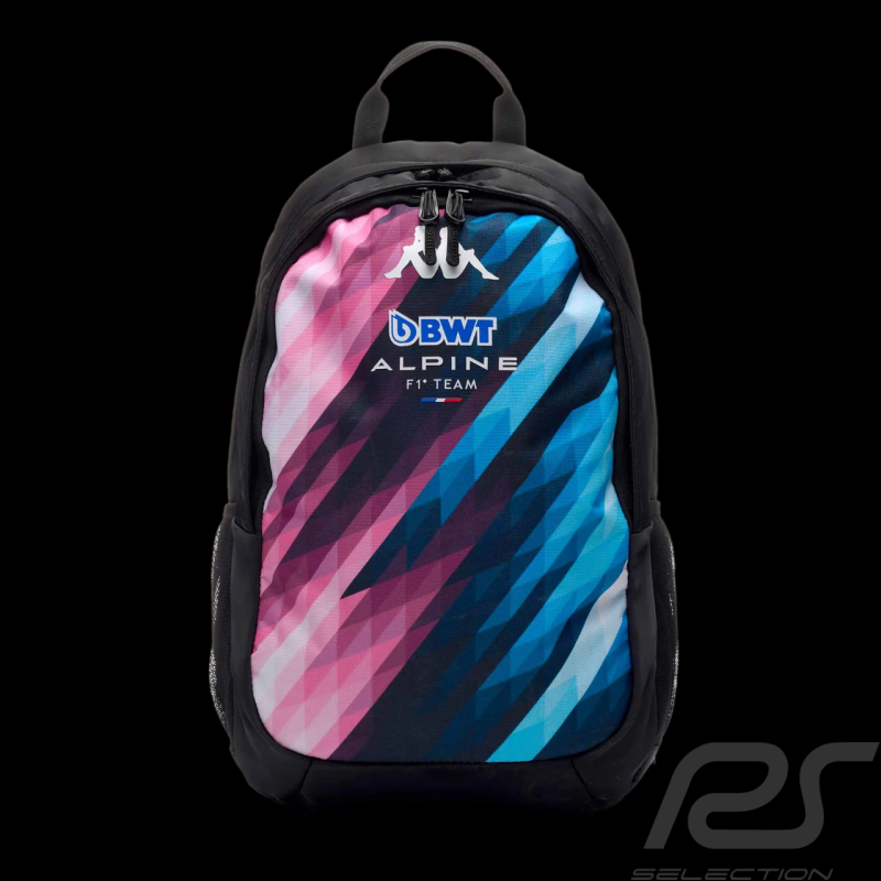 Alpine Rucksack F1 Team BWT Astar M Planenmaterial Schwarz / Blau / Rosa Kappa 331M6LW_A01