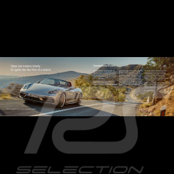 Brochure Porsche 718 Boxster 25 years edition Forever Young 01/2021 en anglais WSLB2101001791