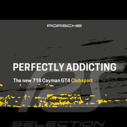 Porsche Broschüre 718 Cayman GT4 Clubsport 2019 in Englisch WSRZ180109S920