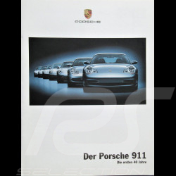 Brochure Porsche Der Porsche 911 Die ersten 40 Jahre 09/2003 en suisse allemand 9.03/7