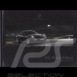 Brochure Porsche 911 Type 997 Black Edition Power of attraction 11/2010 en anglais WSLS1201000420