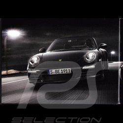 Brochure Porsche 911 Type 997 Black Edition Power of attraction 11/2010 en anglais WSLS1201000420