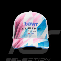 Alpine Cap F1 Team Ocon Gasly Kappa Graphic Weiß / Blau / Pink 381R8BW-A02 - unisex