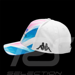 Casquette Alpine F1 Team Ocon Gasly Kappa Graphique Blanc / Bleu / Rose 381R8BW-A02 - mixte