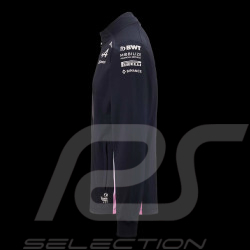 Veste Alpine F1 Team BWT 2024 Gasly Ocon Adriso Softshell Noir / Bleu / Rose Kappa 351L6JW_A01 - homme