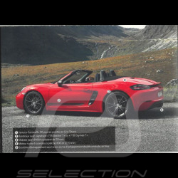 Porsche Brochure 718 T Cayman & Boxster 2018 12/2018 in french WSLN1901000330