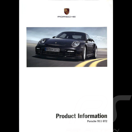 Brochure Porsche 911 GT2 Type 997 Technik Kompendium 07/2007 en allemand