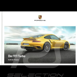 Brochure Porsche Der 911 Turbo Karft der Präsenz 12/2017 en allemand WSLK1801000410