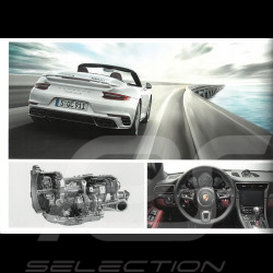 Brochure Porsche Der 911 Turbo Karft der Präsenz 12/2017 en allemand WSLK1801000410