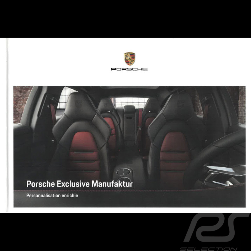 Brochure Porsche Exclusive Manufaktur 06/2019 in french WSL92001000130