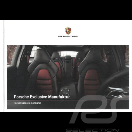 Brochure Porsche Exclusive Manufaktur 06/2019 auf Französisch WSL92001000130