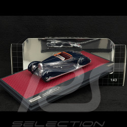 Bugatti 57C Vanvooren Cabriolet Shah d'Iran 1939 Bleu 1/43 Matrix MX50205-032