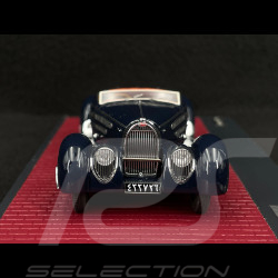 Bugatti 57C Vanvooren Cabriolet Shah of Iran 1939 Blue 1/43 Matrix MX50205-032