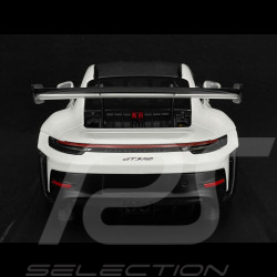 Porsche 911 GT3 RS Type 992 2023 Blanc / Bandes Noires 1/18 Minichamps 155062230