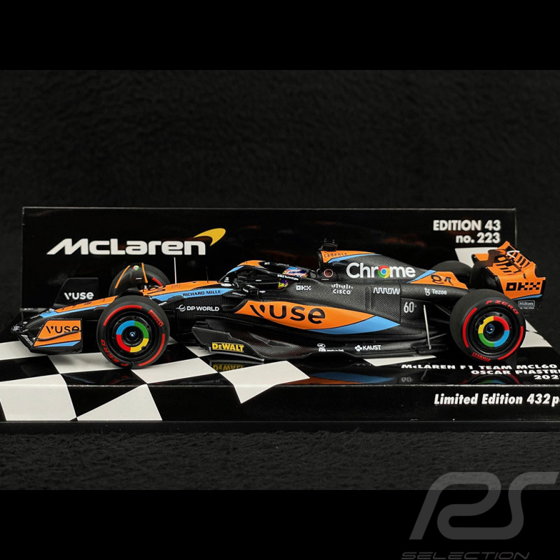 Oscar Piastri McLaren MCL60 n° 81 GP Bahrain 2023 F1 1/43 