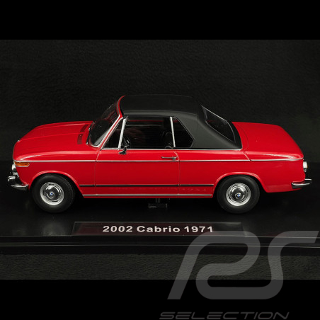 BMW 2002 Cabriolet 1968 Rouge 1/18 KK Scale KKDC181103