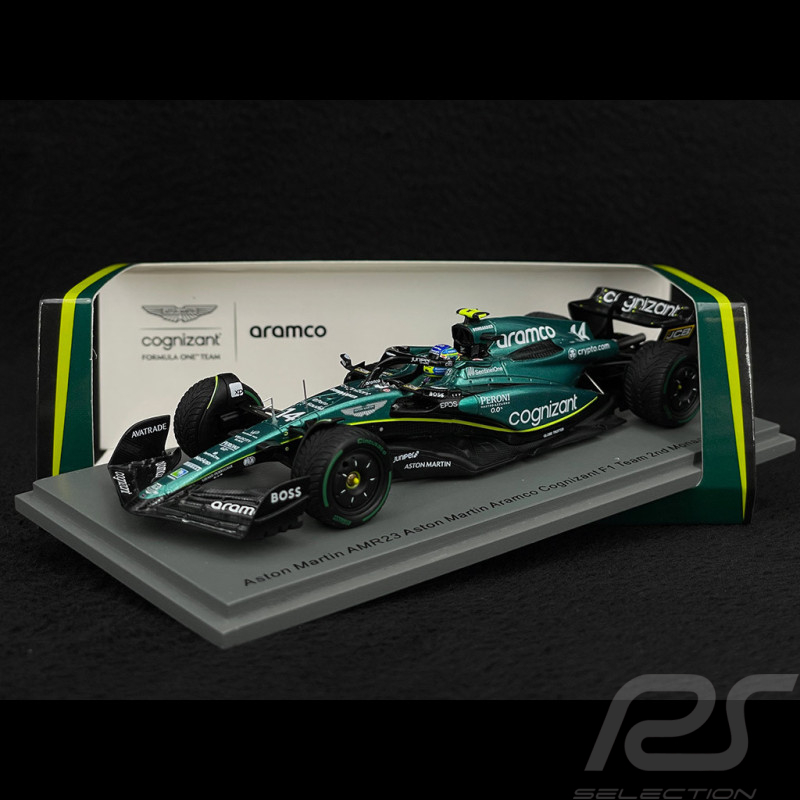 Fernando Alonso Aston Martin AMR23 Nr 14 Platz 2. Monaco Grand Prix 2023 F1 1/43 Spark S8585