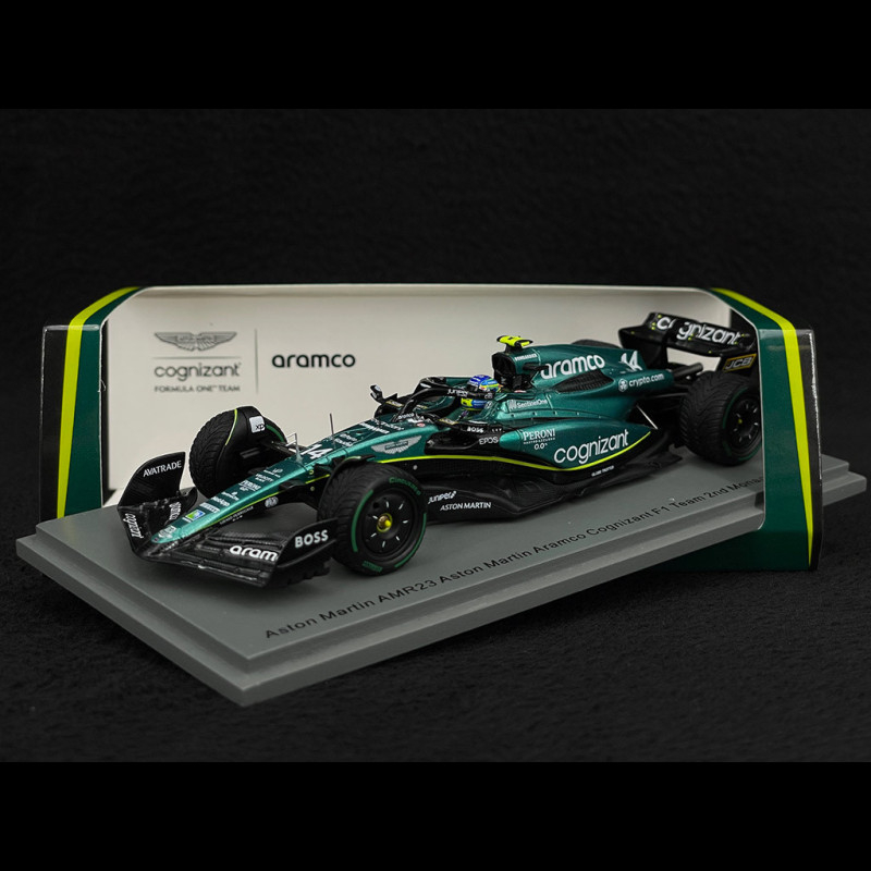 Aston Martin Mercedes AMR23 14 Fernando Alonso F1 2ème