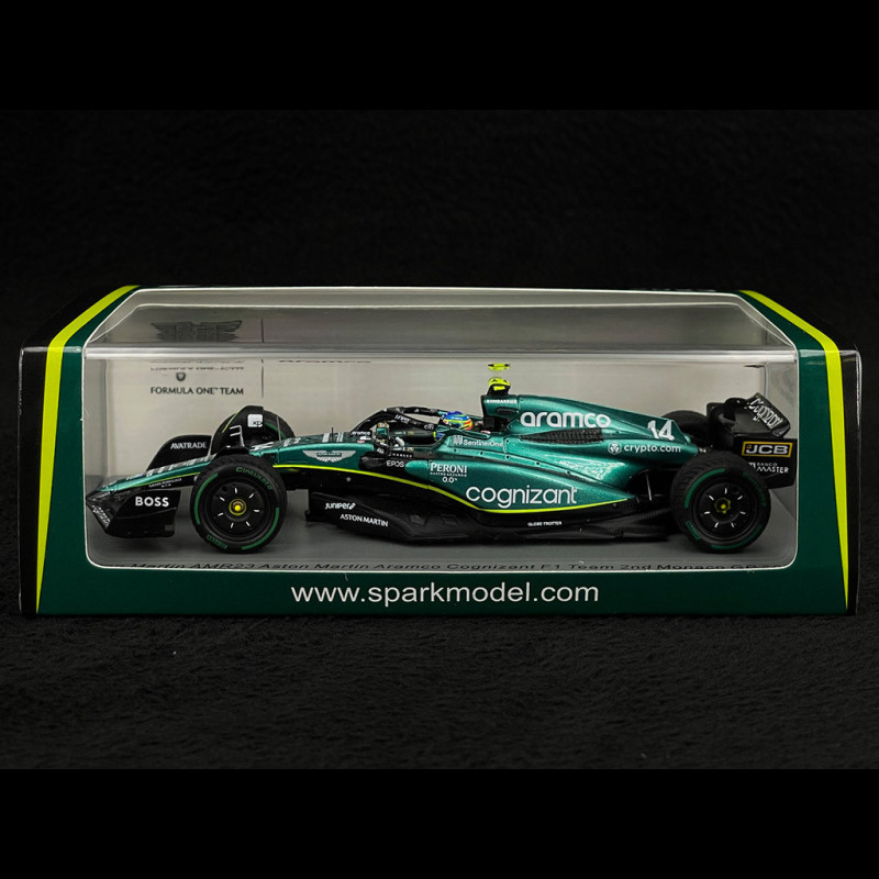 Spark Aston Martin AMR23 #14 Fernando Alonso 2ème Monaco GP
