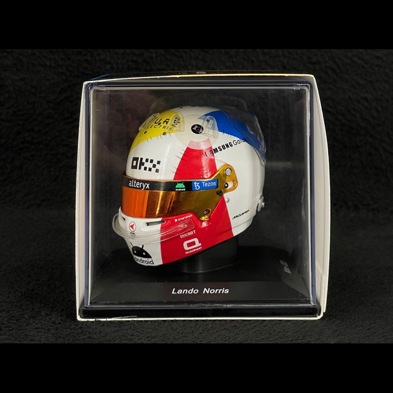 Lando norris sales spa helmet