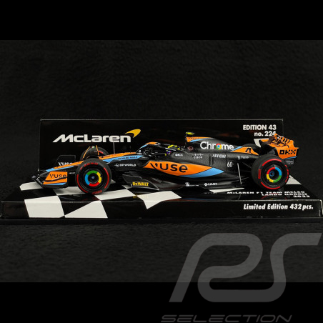 Lando Norris McLaren MCL60 n° 4 GP Bahrain 2023 F1 1/43 Minichamps 537234304