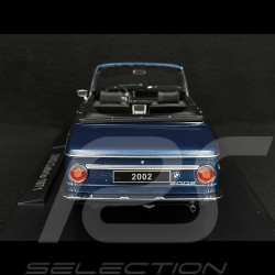 BMW 2002 Cabriolet 1968 Bleu métallisé 1/18 KK Scale KKDC181104