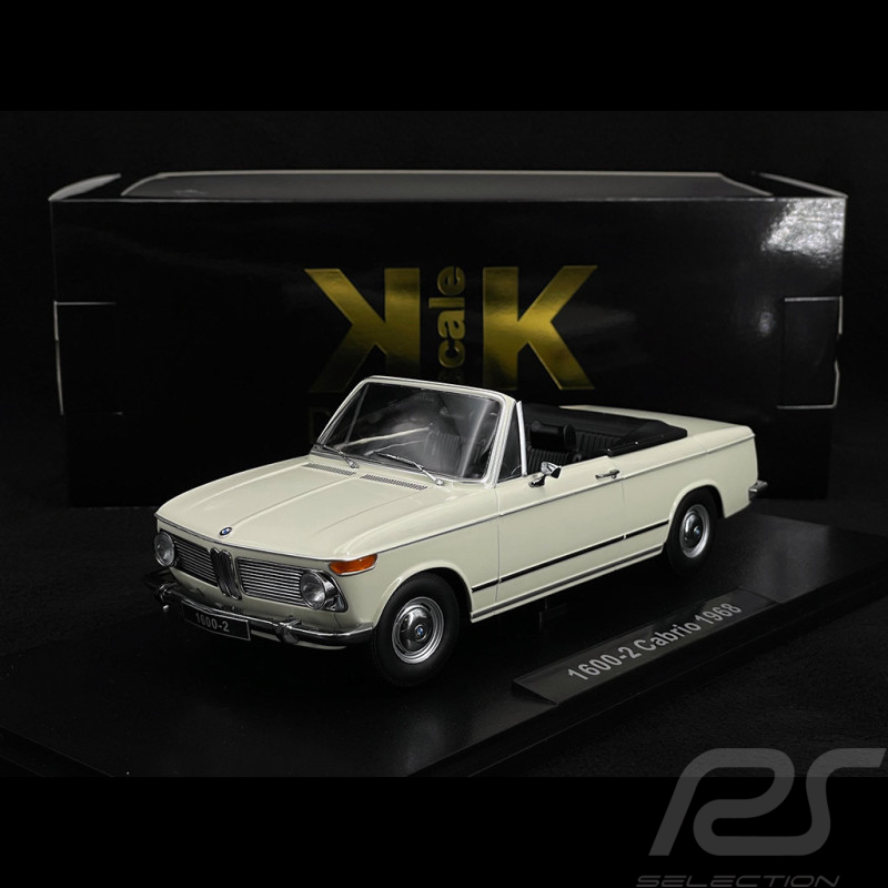 BMW 1600-2 Cabriolet 1968 Blanc 1/18 KK Scale KKDC181102